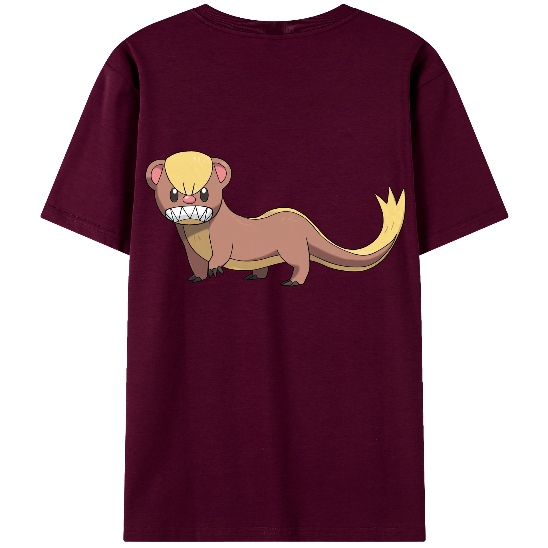 （画像用） ポケットモンスター Pokémon レディース半袖Tシャツ(バックプリント)